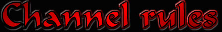 Channel rules